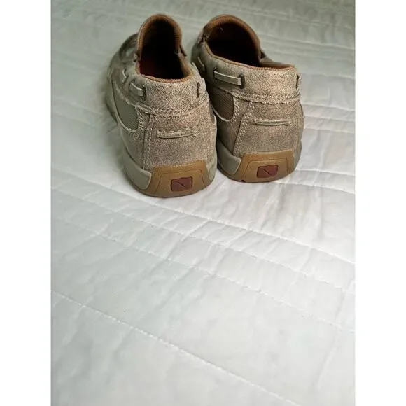 Twisted X Women's Slip On Driving Mocassins, Aztec Western, Machine Washable - Picture 4 of 6